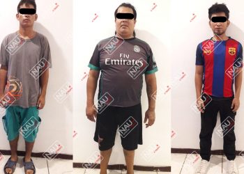 Detienen a tres presuntos barrios 18 de la clica los Chuchos