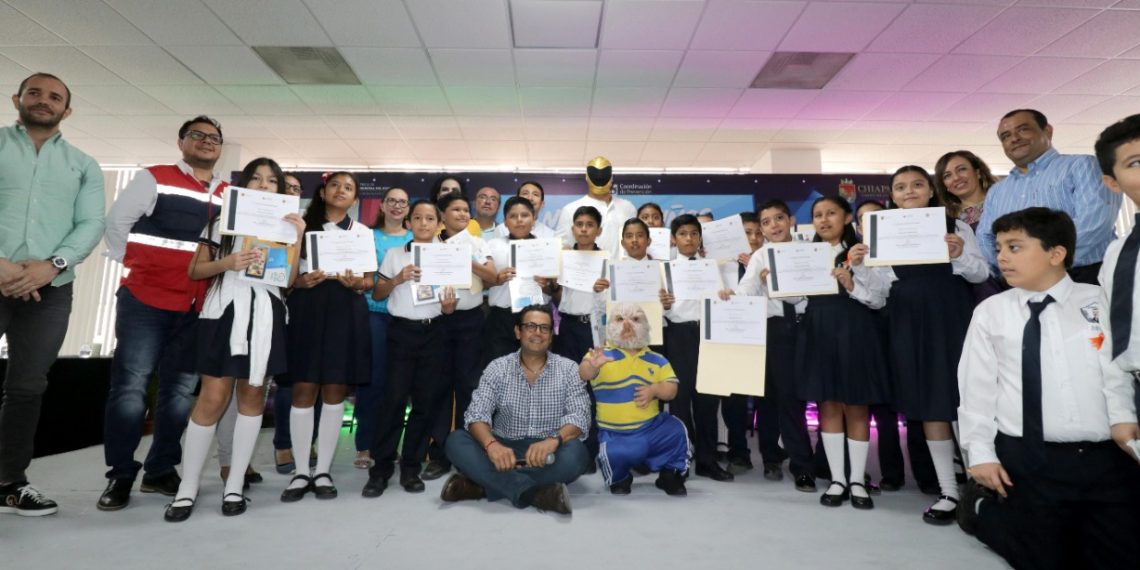 Realiza Fiscalía debate infantil “Por la no violencia hacia las mujeres”