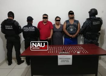 Detienen a tres presuntos distribuidores de droga