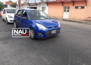 No guardó su distancia y ocasionó accidente