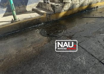 Bloquean la 1ª calle poniente por falta de atención de COAPATAP