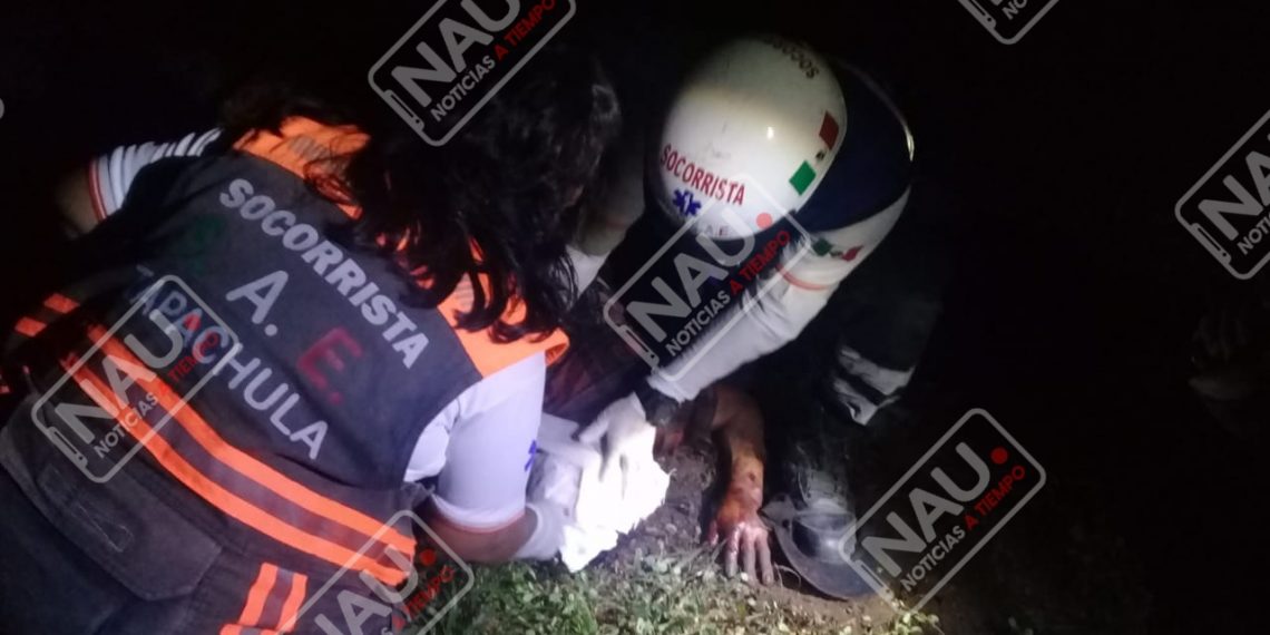 Su esposa e hijastra lo machetearon