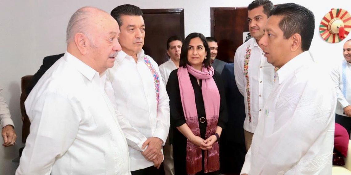 Reconoce Jorge Llaven liderazgo de Rutilio Escandón para lograr la paz en Chiapas