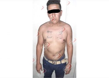 Presunto mara salvatrucha entró a robar a la tienda de autoservicio Chedrahui