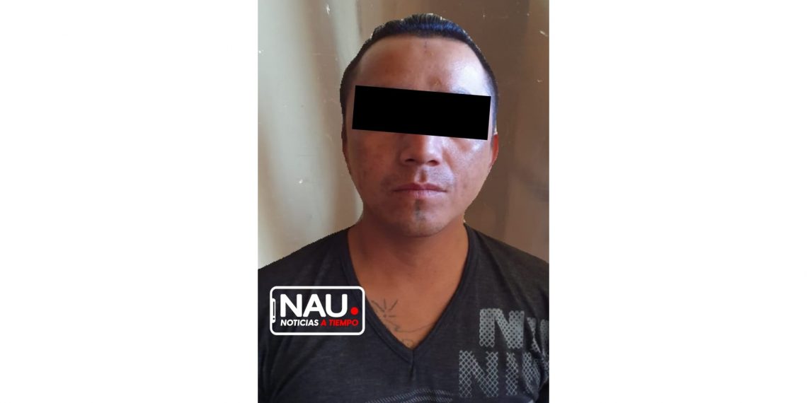 Policía Ministerial detienen a un sujeto con marihuana