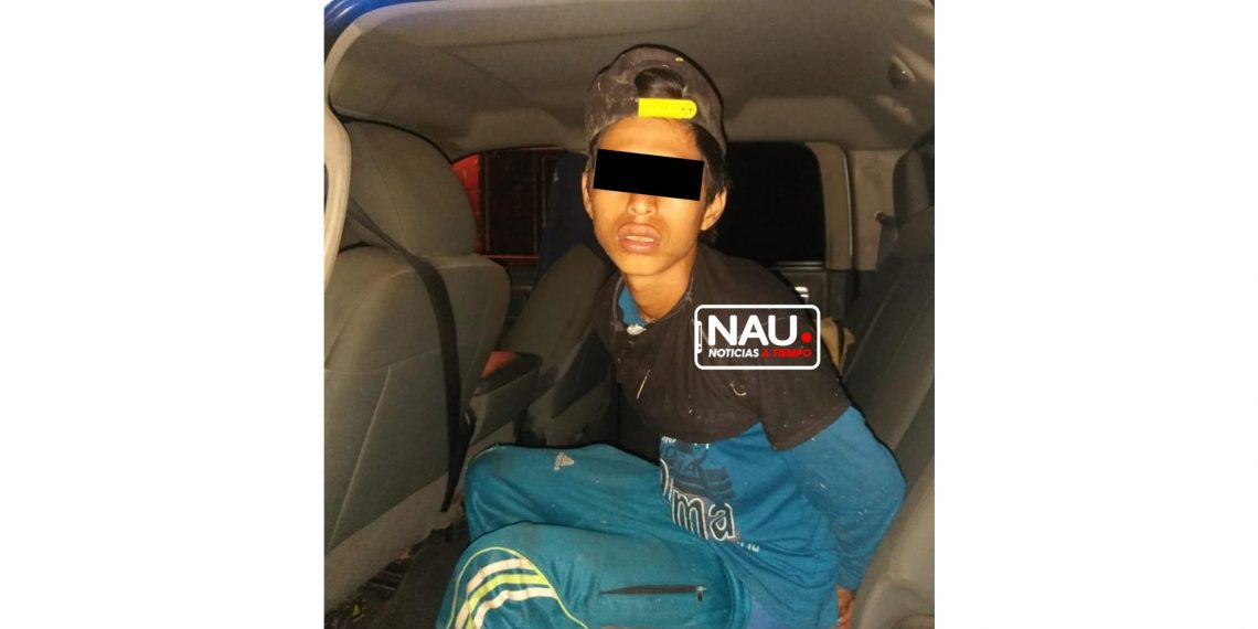 Detenido con marihuana