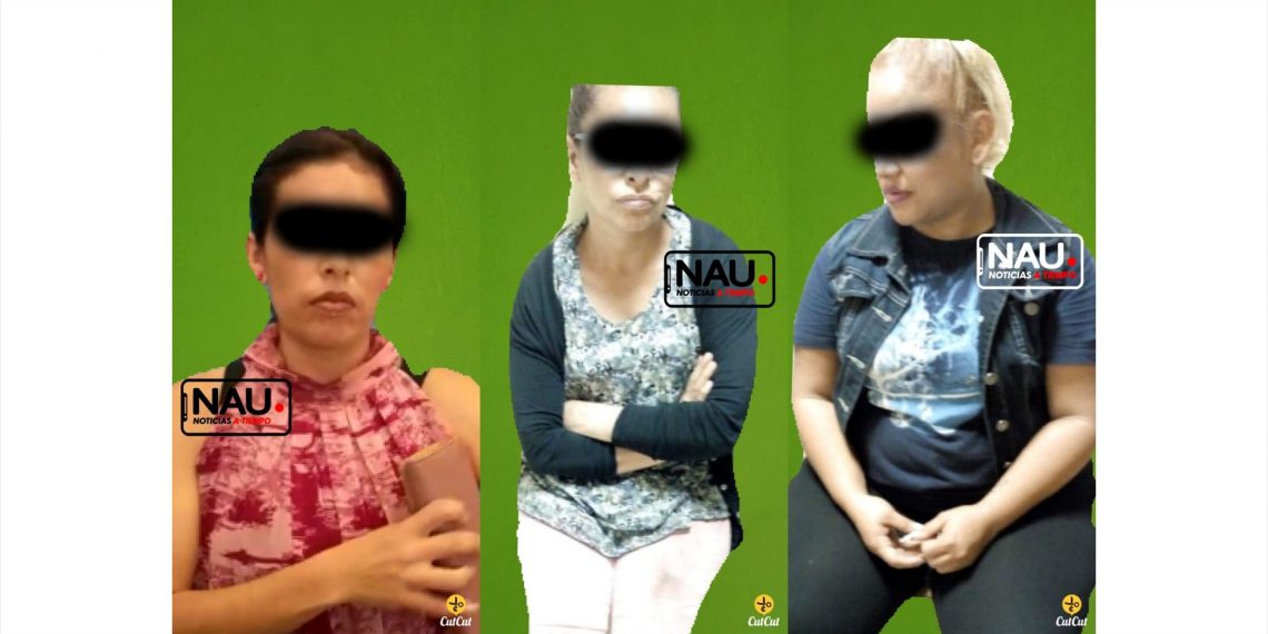 Detienen a tres mujeres acusadas de robo a comercio