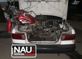 Localizan motocicleta