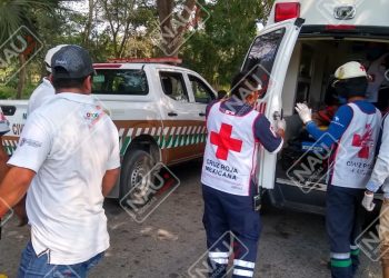 Un lesionado al derrapar con una motocicleta