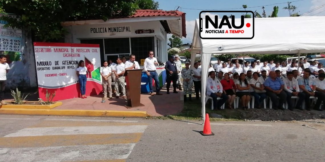 Inicia operativo Guadalupe-Reyes en Cacahoatán