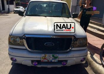 Roban camioneta del primer cuadro de la ciudad