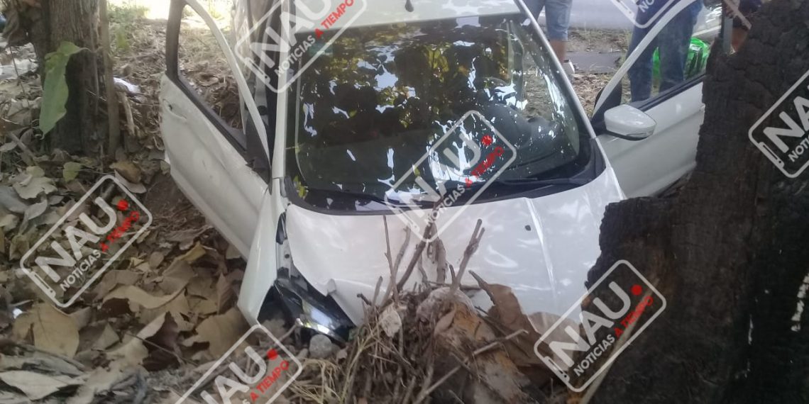 Se salió de la carretera rumbo a Puerto Madero