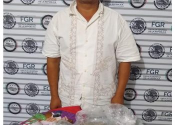 Investiga FGR a sujeto detenido con un kilo de mariguana