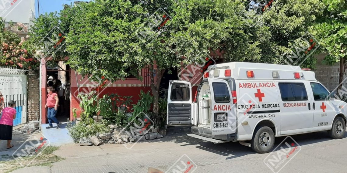 Casi se mata un albañil