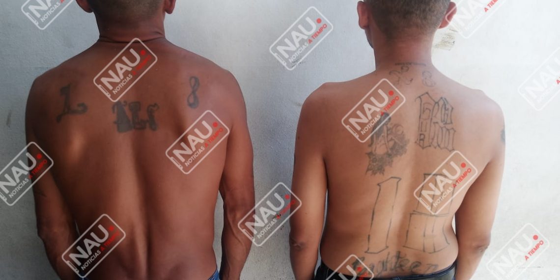 Aseguran a dos barrios 18 de la clica TVL