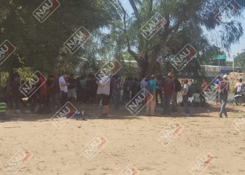 Más de 30 migrantes lesionados tras el enfrentamiento con la Guardia Nacional e INM