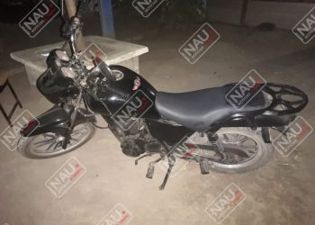 Detienen a sujeto con motocicleta robada