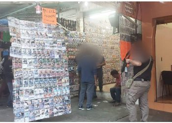 Combate FGR piratería en centro de Tuxtla