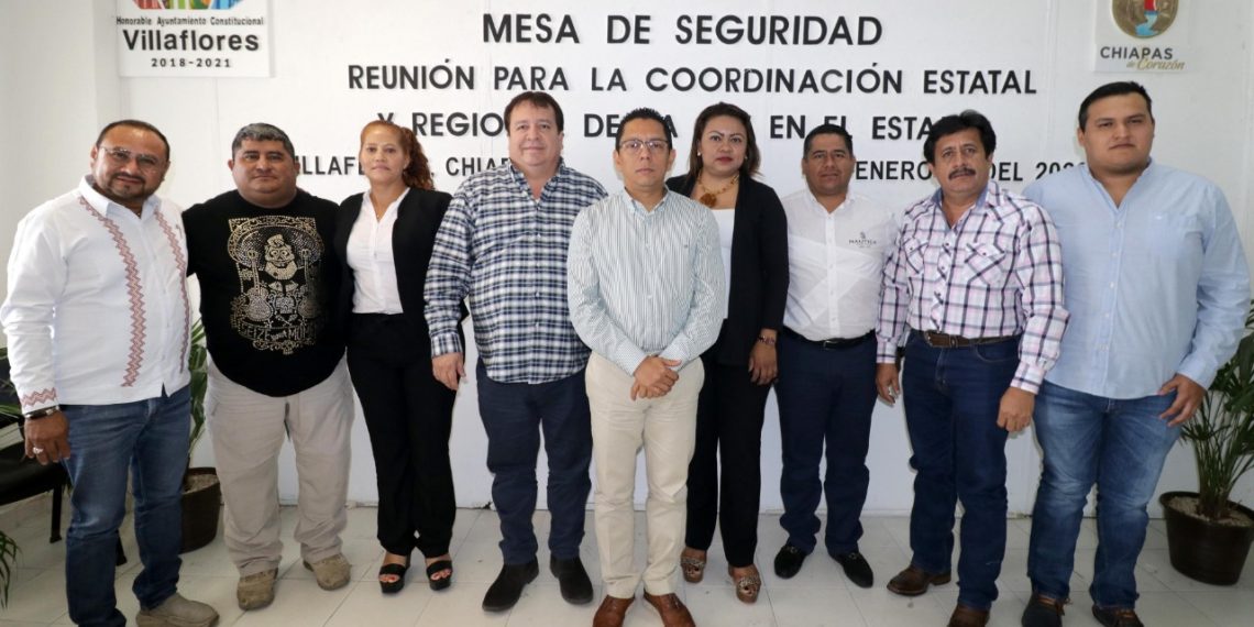 Destaca Llaven Estrategia Estatal de Seguridad y Procuración de Justicia 2020 en Villaflores