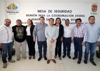 Destaca Llaven Estrategia Estatal de Seguridad y Procuración de Justicia 2020 en Villaflores