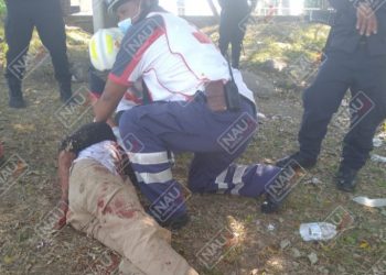 Lesionado de dos machetazos