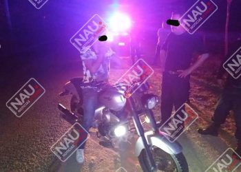 Detenido con motocicleta robada