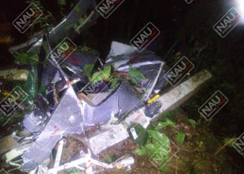 Rescatan el cuerpo del piloto que falleció al desplomarse un helicóptero