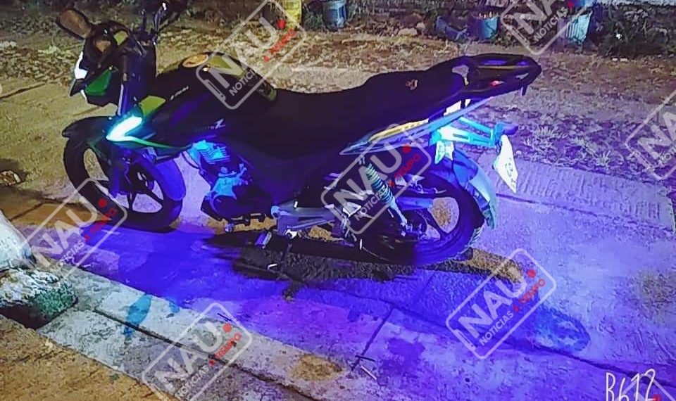 Se robaron una motocicleta