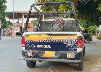 Policía municipal es acusado de robarse un celular con valor a los 15 mil pesos