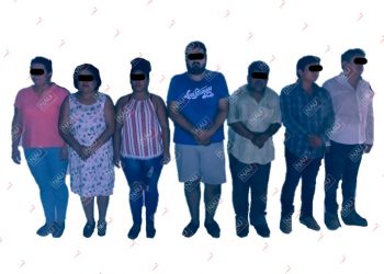 Detienen a 4 hombres y tres mujeres por el delito de asalto y robos a cuentahabientes