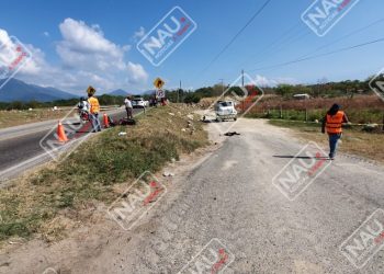 Un motociclista muerto y un lesionado
