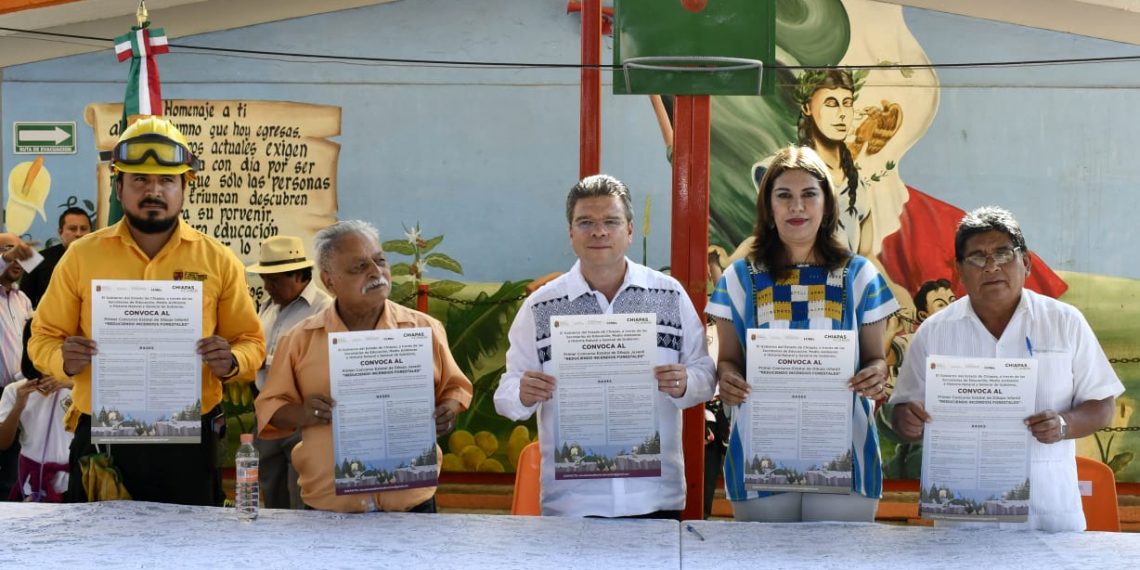 En Chiapas, los incendios forestales se castigan: Ismael Brito