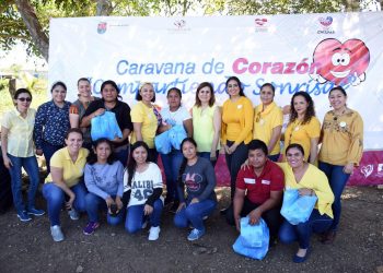 Lleva Voluntariado FGE “Caravana de Corazón Compartiendo Sonrisas” a Berriozábal