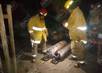 Explota cilindro de gas