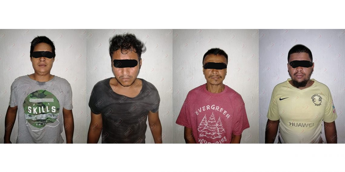 Vinculan a proceso a 4 presuntos asaltantes