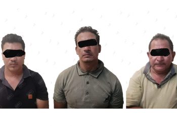 Detienen a tres presuntos asaltantes