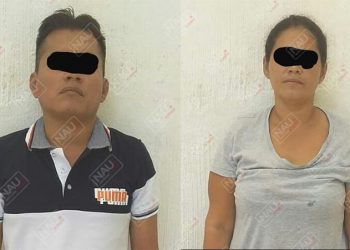 Una pareja fue detenida en el primer cuadro de la ciudad con marihuana