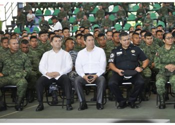 Alejandro Vila, conmemora el 107 aniversario del Ejército Mexicano