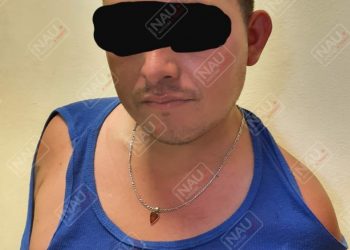 Detienen a presunto asaltante con un rifle y dos cartuchos útiles