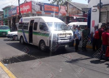 Señor de la tercera edad fue atropellado por una colectiva