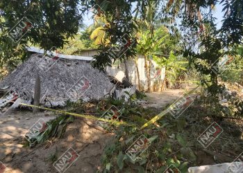 Asesinado de tres balazos y acuchillado localizan a un joven en Suchiate