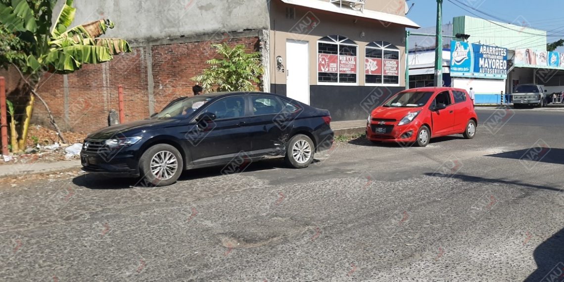 Solo se causaron daños en choque