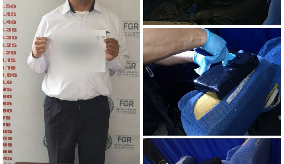 Por el aseguramiento de tres kilos de cocaína FGR inicia investigación contra una persona