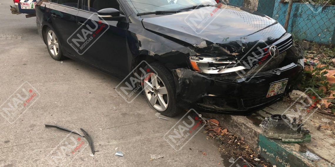 Choque deja daños por más de 20 mil pesos