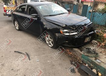 Choque deja daños por más de 20 mil pesos