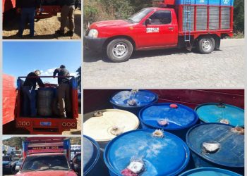 Asegura FGR mil 800 litros de hidrocarburo en La Trinitaria