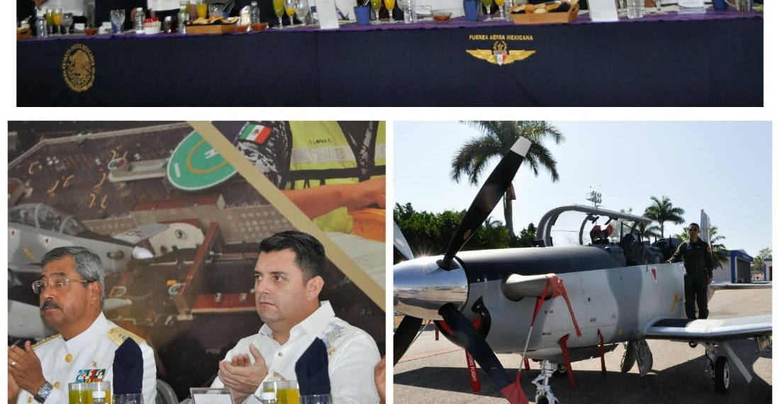 Destaca Alejandro Vila, aportación de la Fuerza Aérea al servicio de México