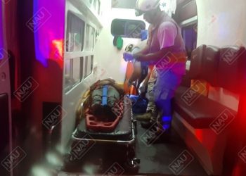 Lesionado fue trasladado al HGT; presenta dos lesiones con arma blanca