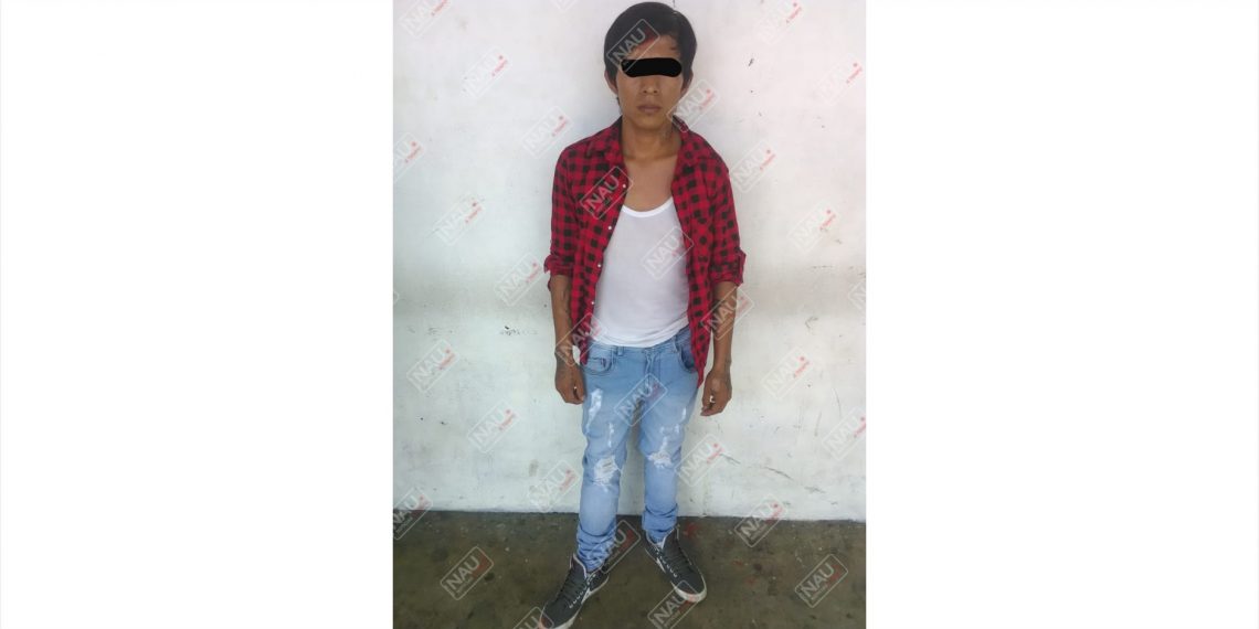 Detenido con marihuana fue puesto a disposición de las autoridades