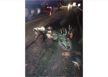 Motociclista grave tras ser arrollado por un vehículo en Acacoyagua